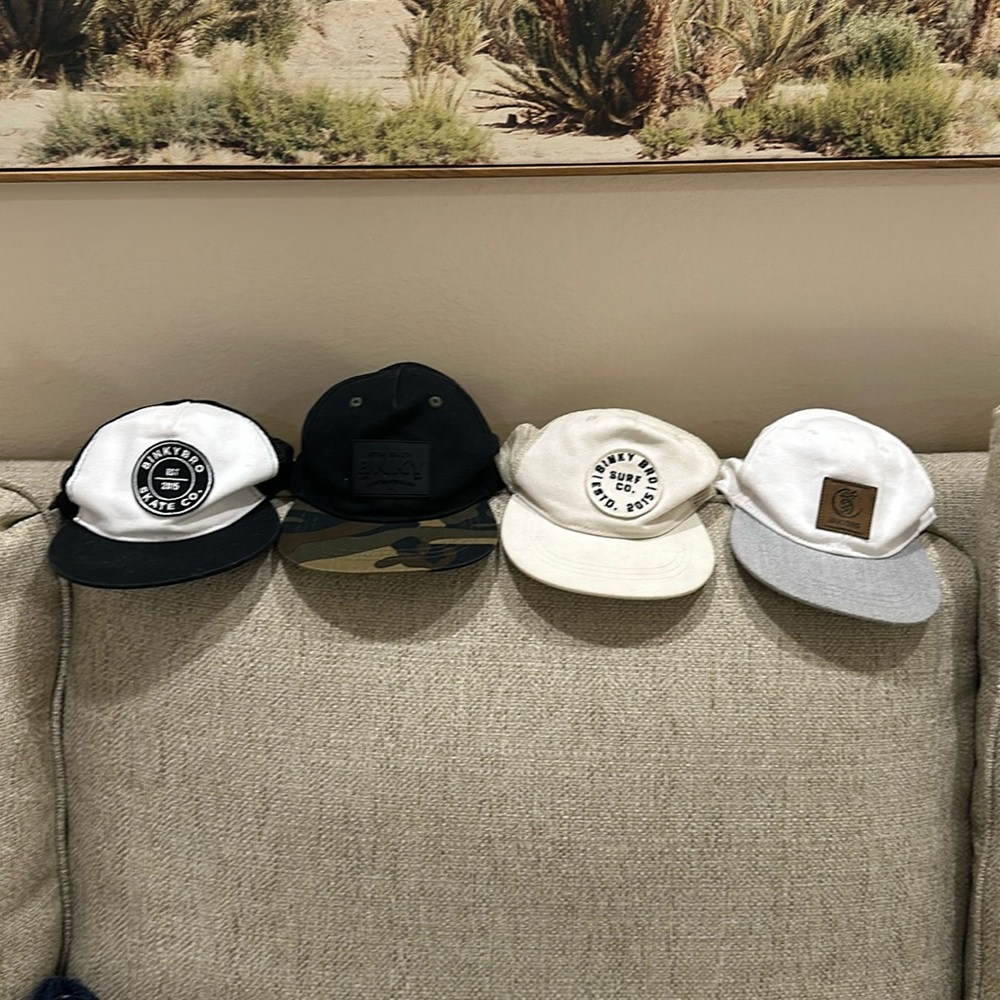 Binky bro infant hat bundle of 4